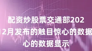 配资炒股票交通部2024年12月发布的触目惊心的数据显示